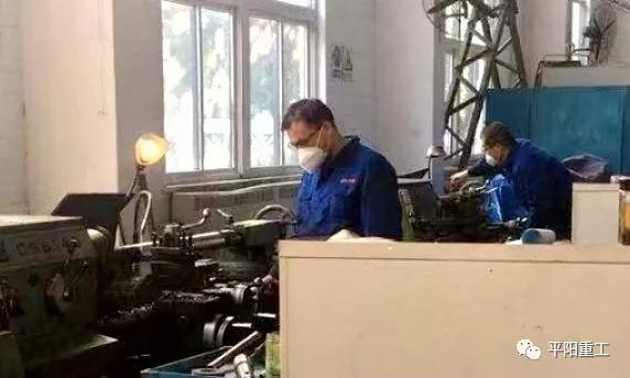 平陽重工各條生產(chǎn)線上復工率達到90％以上